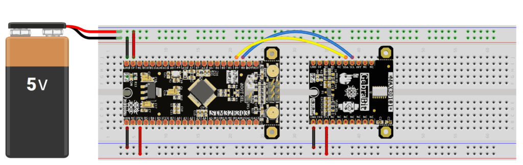 MAX30101_ST32_connection