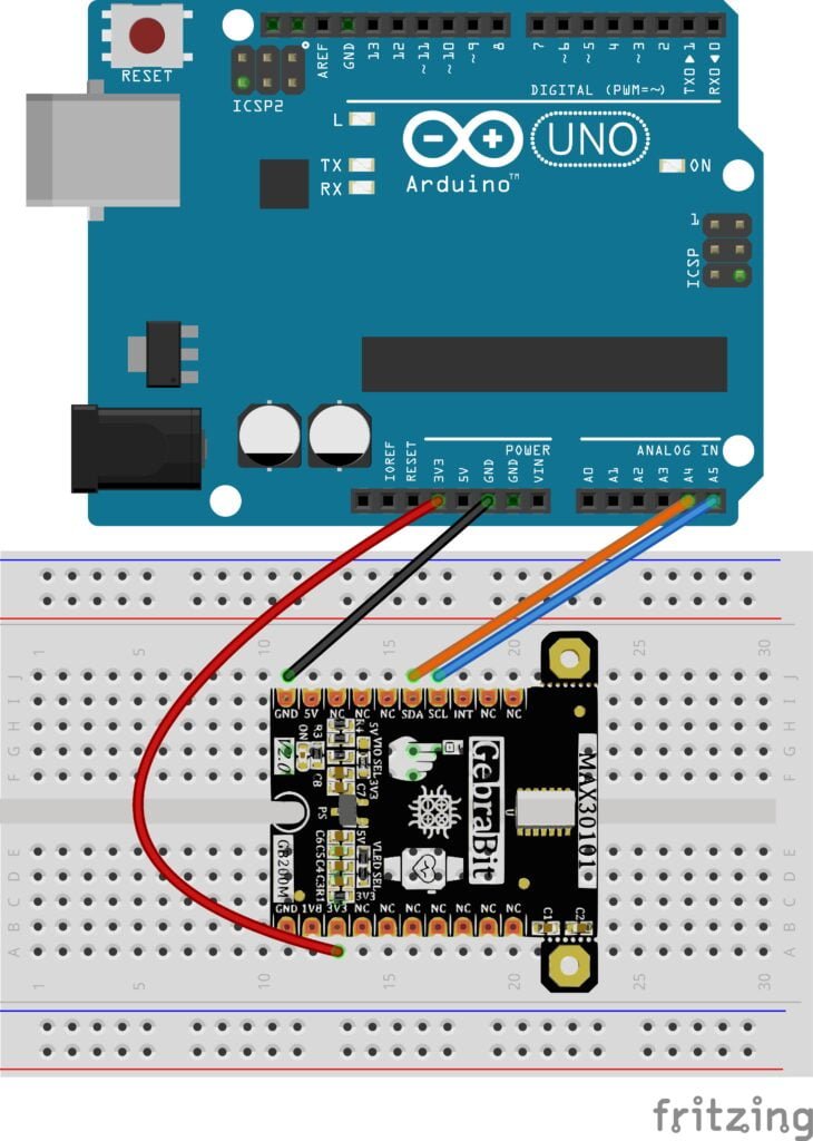 MAX30101_arduino_I2C