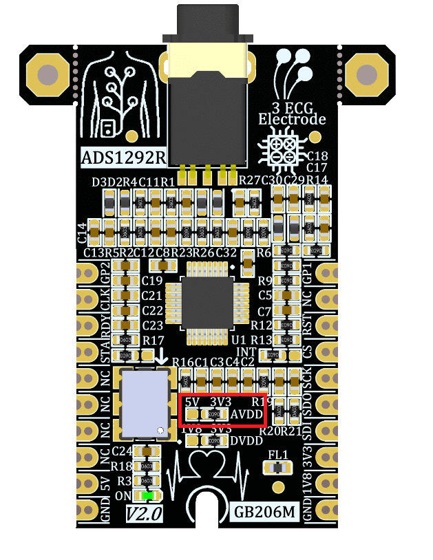 ADS1292R-AVDD