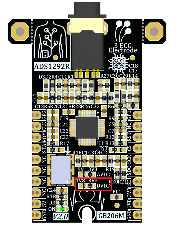 ADS1292R-DVDD