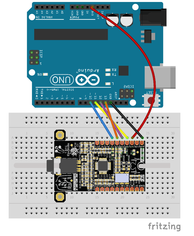 ADS1292R_arduino